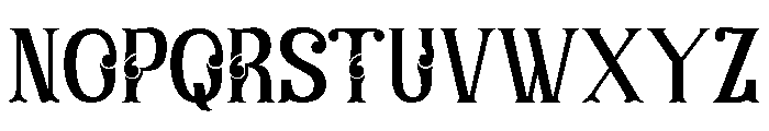 MENIERtrial Regular Font UPPERCASE