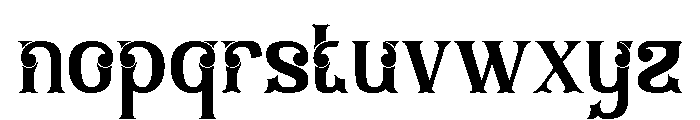MENIERtrial Regular Font LOWERCASE