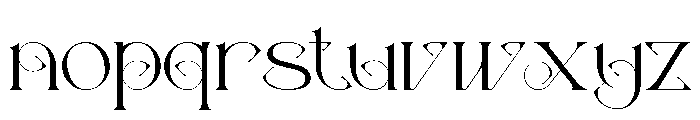 MENTAL HOLDING DEMO REGULAR Font LOWERCASE