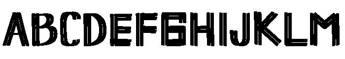 METENIC Font UPPERCASE