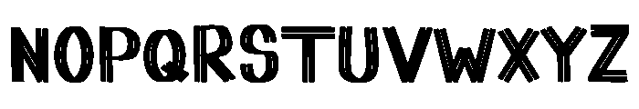 METENIC Font UPPERCASE
