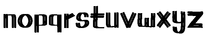 METENIC Font LOWERCASE