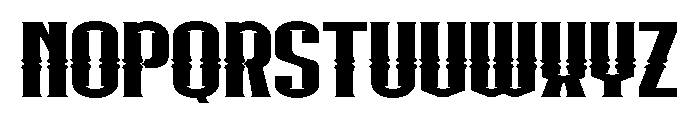 METUBtrial Regular Font UPPERCASE