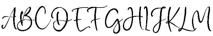 Meat Feast Font UPPERCASE