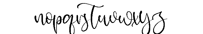 Meat Feast Font LOWERCASE