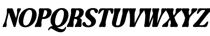 Mebtho Francy DEMO VERSION Italic Font UPPERCASE