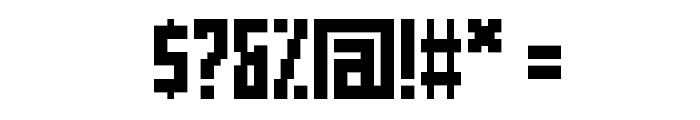 Mecha Condensed Bold Regular Font OTHER CHARS