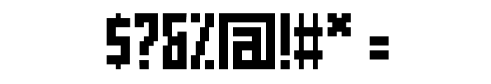 Mecha Condensed Bold Font OTHER CHARS