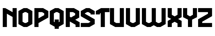 Mecha War Font UPPERCASE