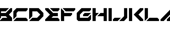 Mechsuit Font LOWERCASE