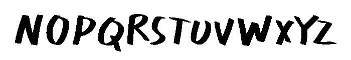 Med Pen Font UPPERCASE