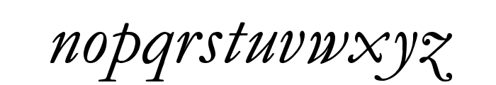MediaevalItalique Font LOWERCASE