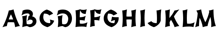 Medieval Sharp Bold Font UPPERCASE