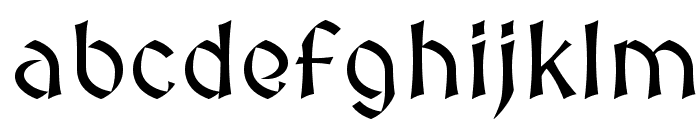 Medieval Sharp Font LOWERCASE