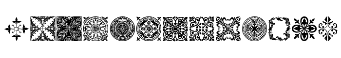 MedievalMotifTwo Font LOWERCASE