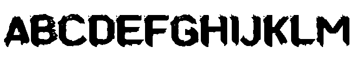 Medok Font UPPERCASE