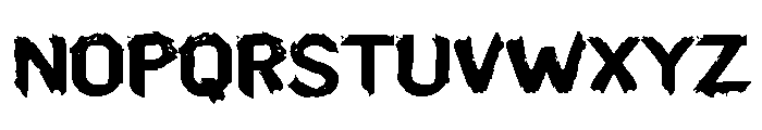 Medok Font UPPERCASE