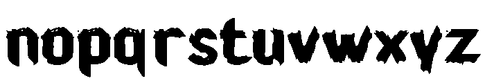 Medok Font LOWERCASE