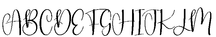 Medway Font UPPERCASE