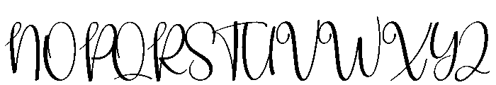 Medway Font UPPERCASE