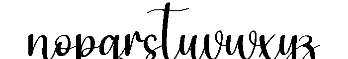 Medway Font LOWERCASE