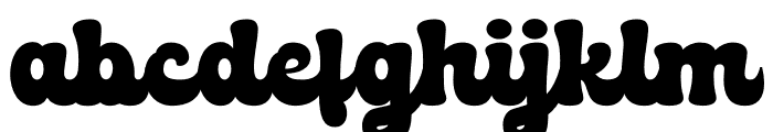 Medyan Script Personal Use Only Regular Font LOWERCASE