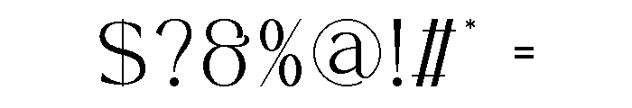 Mefiko Font OTHER CHARS