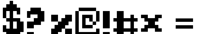 MegaSun Regular Font OTHER CHARS