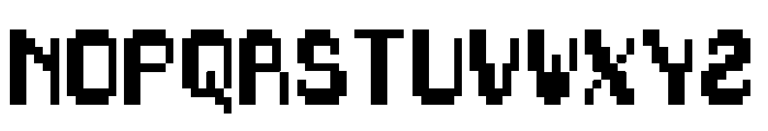 MegaSun Regular Font UPPERCASE