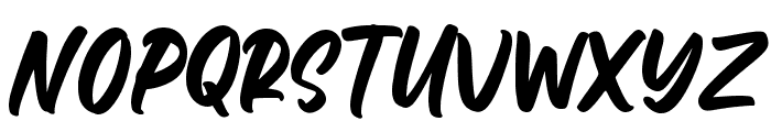 Megaloman Regular Font UPPERCASE