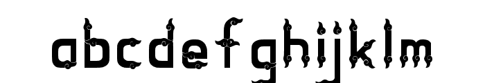 Megamendung Regular Font LOWERCASE
