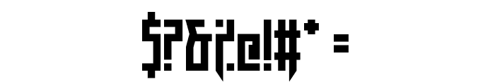Megarok Font OTHER CHARS