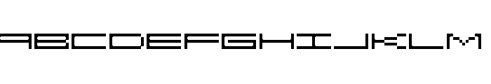 Megatronicalistic Regular Font UPPERCASE