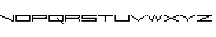 Megatronicalistic Regular Font UPPERCASE