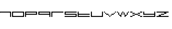 Megatronicalistic Regular Font LOWERCASE
