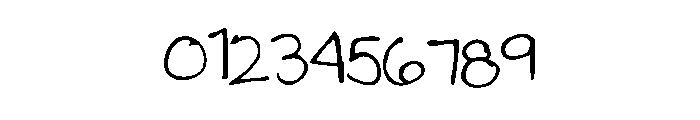 MeghansFont2 Font OTHER CHARS