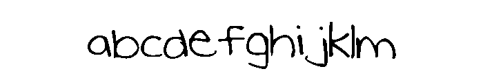 MeghansFont2 FONT