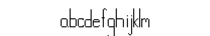 Meghna's Handwriting Regular Font LOWERCASE