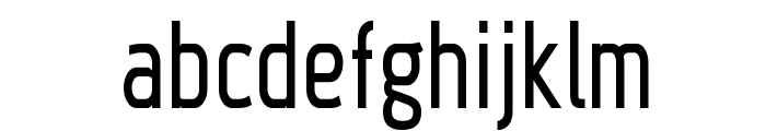 Megi Sans Narrow Font LOWERCASE