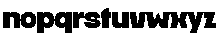 Megion Demo Bold Font LOWERCASE