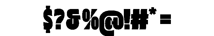Megora Demo Font OTHER CHARS
