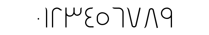 Mehrajan-Light Font OTHER CHARS