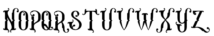 MelanesiaRegular Font UPPERCASE