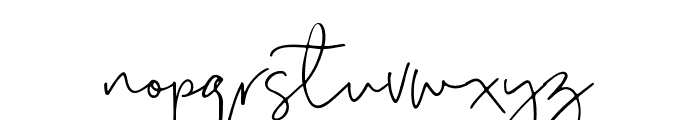 Melatti Font LOWERCASE