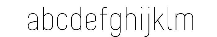 Melbourne-Light Font LOWERCASE