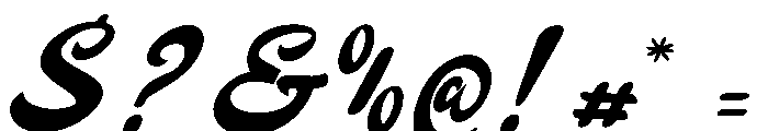 Melcostra Font OTHER CHARS