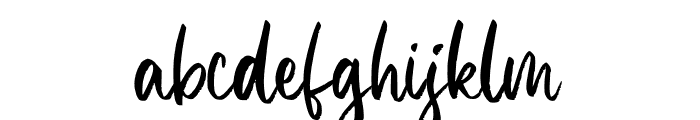 Melenias Personal Use Font LOWERCASE