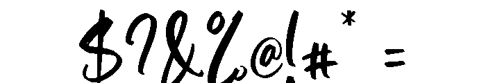 Mellarose Font OTHER CHARS
