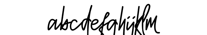 Mellgatha Font LOWERCASE