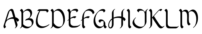 Mellifluous Font UPPERCASE